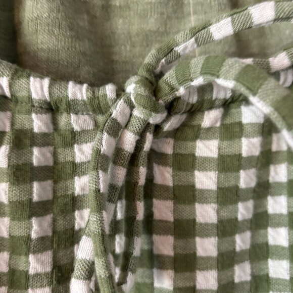 NWT Cutie Madewell Gingham Mini Dress - Picture 2 of 5